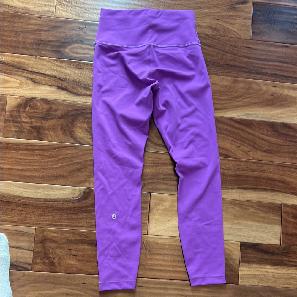 Lululemon Athletica Purple Ankle Leggings 25” inseam